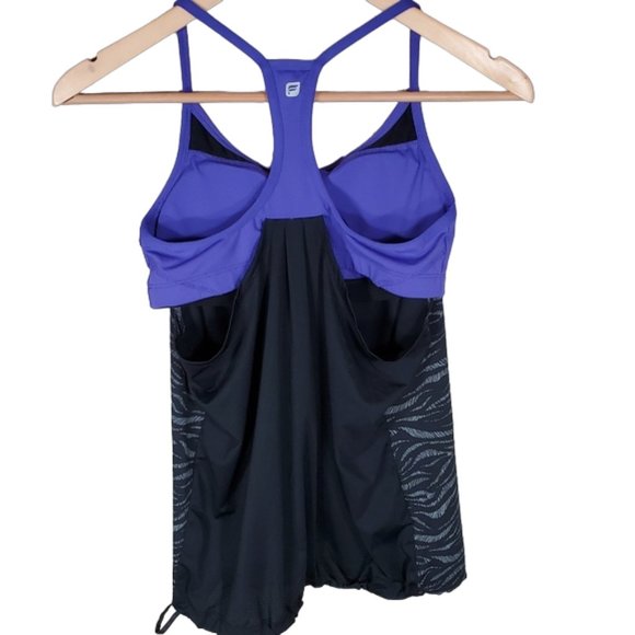 Fabletics Tank Top Norwalk attached bra Gym Running Yoga Workout Athletic S - Picture 4 of 8